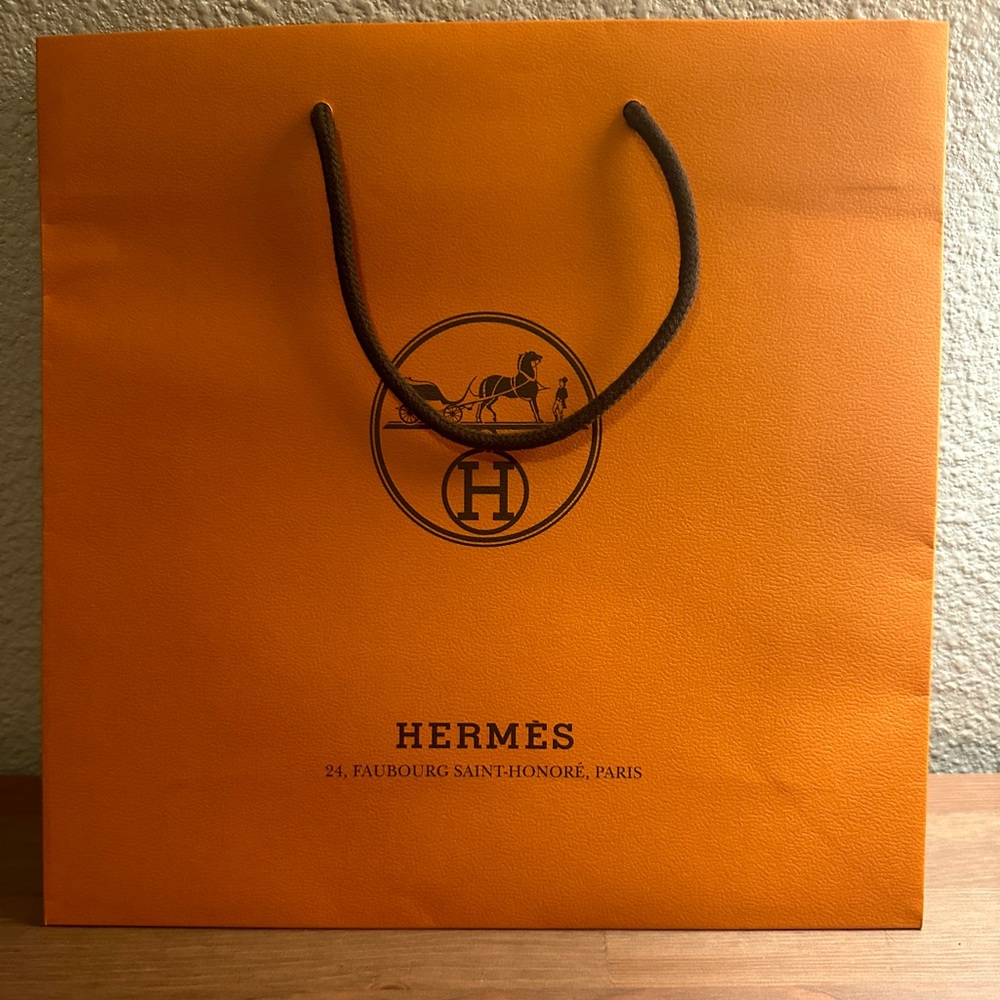 Hermes gift bag
